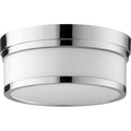 Quorum International Celeste 2 Light 12 Wide Flush Mount Drum Ceiling