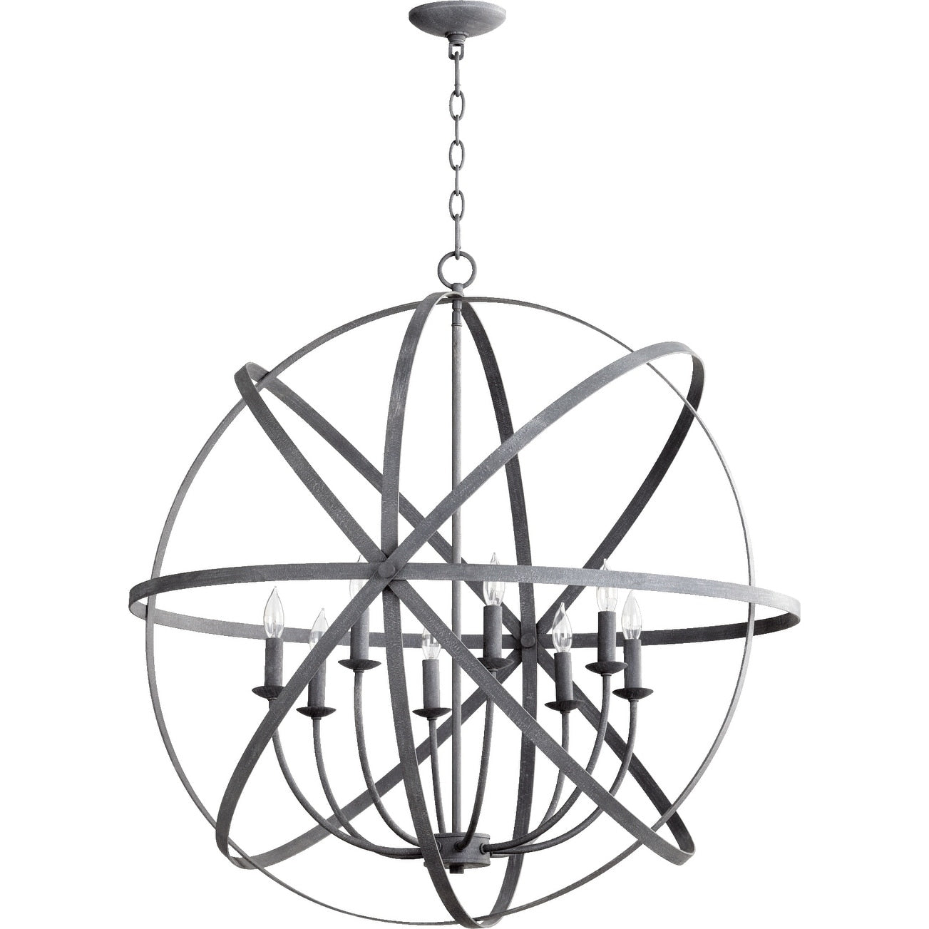 Celesti 8 Light Sphere Chandelier