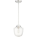 Quorum International Clear Acorn Pendant Family. 1 Light Clear Screw On Acorn Glass Downlight.