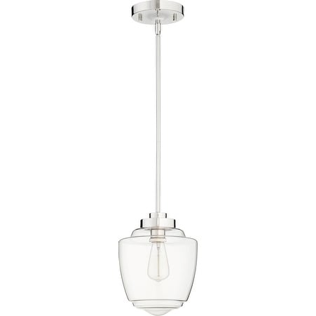 Quorum International Clear Acorn Pendant Family. 1 Light Clear Screw On Acorn Glass Downlight.
