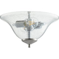 Quorum International Clear Seeded Glass Bowl Light Kit N A