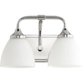 Quorum International Enclave 2 Light 13 Wide Bathroom Vanity Light