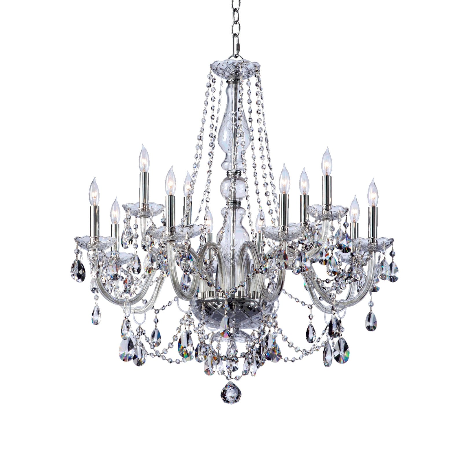 Quorum International Lacy 12 Light 30 Wide Chandelier