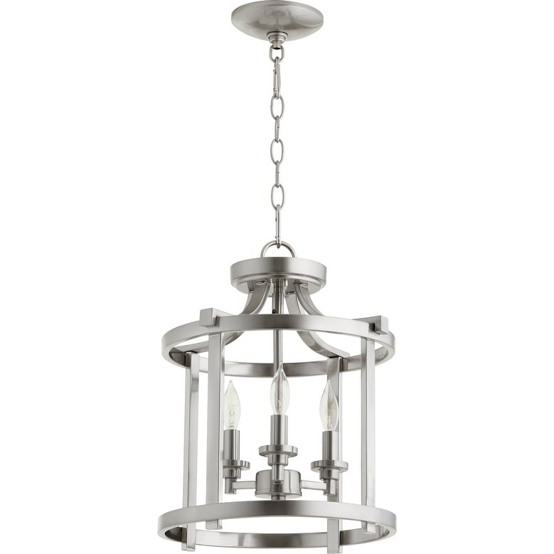 Quorum International Lancaster 3 Light 13 Wide Taper Candle Pendant