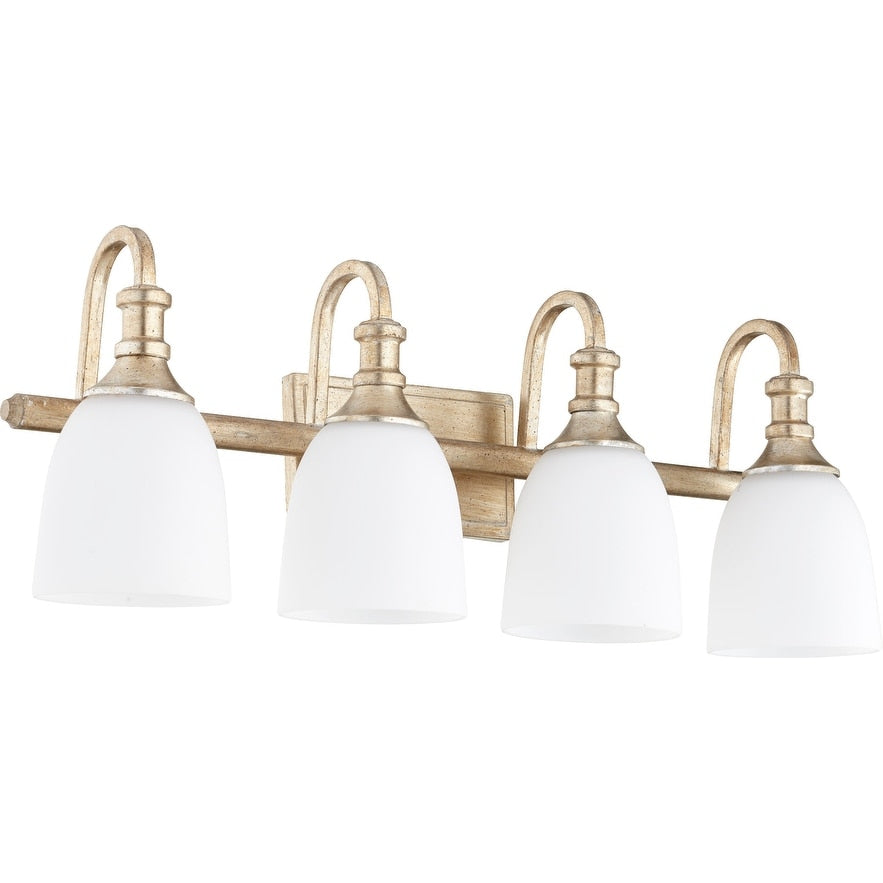 Quorum International Richmond 4 Light 27 3 4 Wide Bathroom Vanity