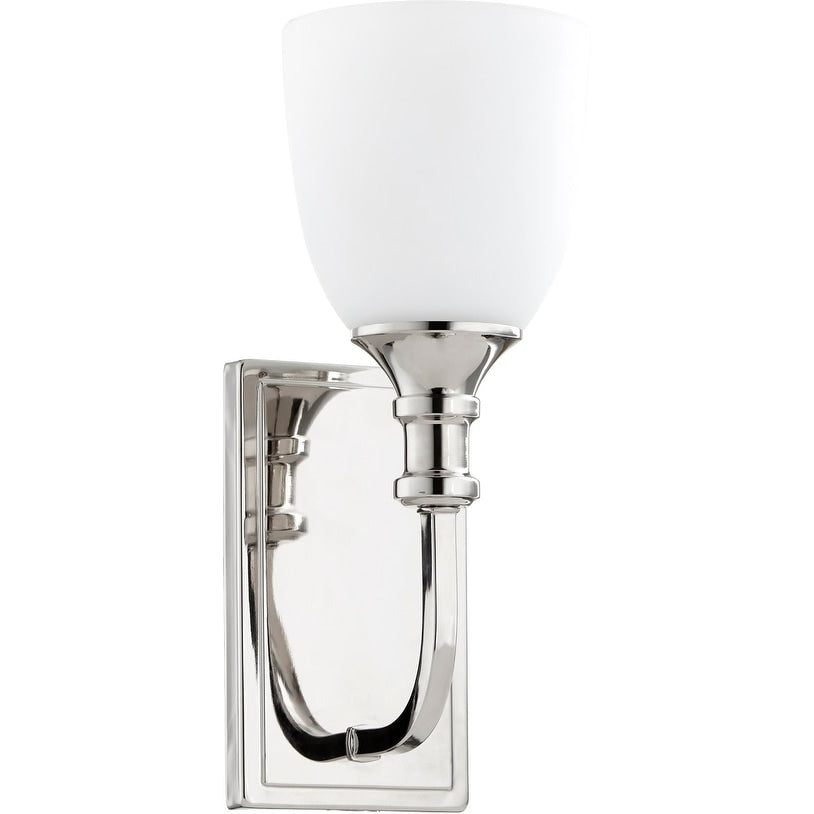 Quorum International Richmond Single Light 5 1 4 Wide Bathroom Sconce