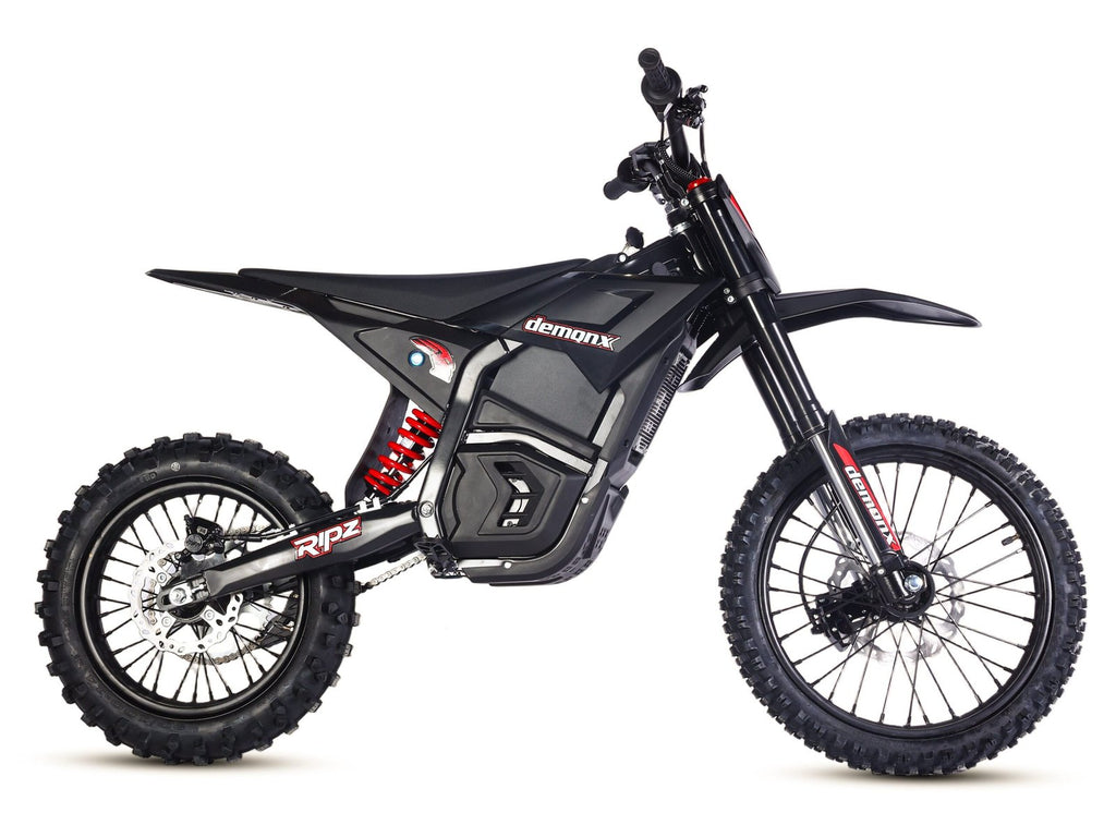 DEMON X RIPZ 72V ELECTRIC BIKE 17″ / 14″