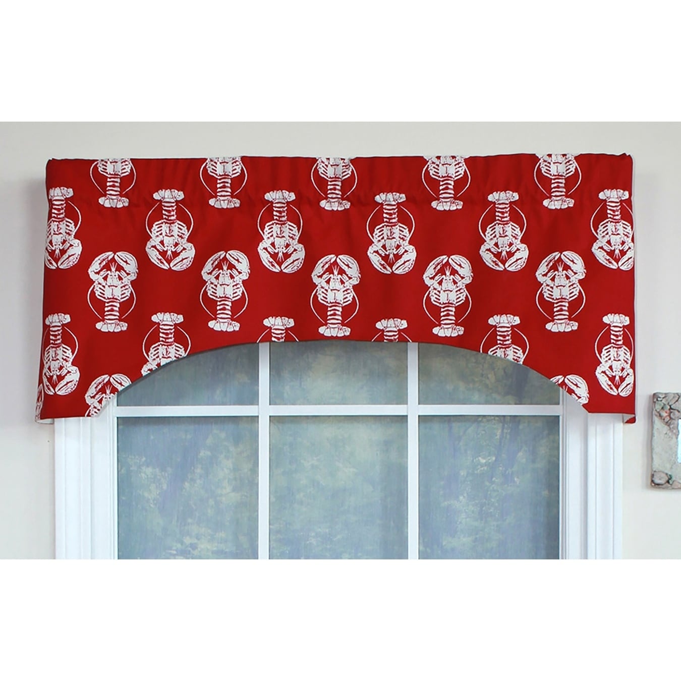 Rlf Home Claws N Tails Arch Window Valance