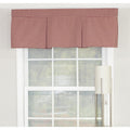 Rlf Home Colburn Pleated 42 Window Valance