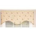 Rlf Home Hillside Rose Cornice Window Valance Natural