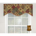 Rlf Home Patchwork Cornice Window Valance Multi