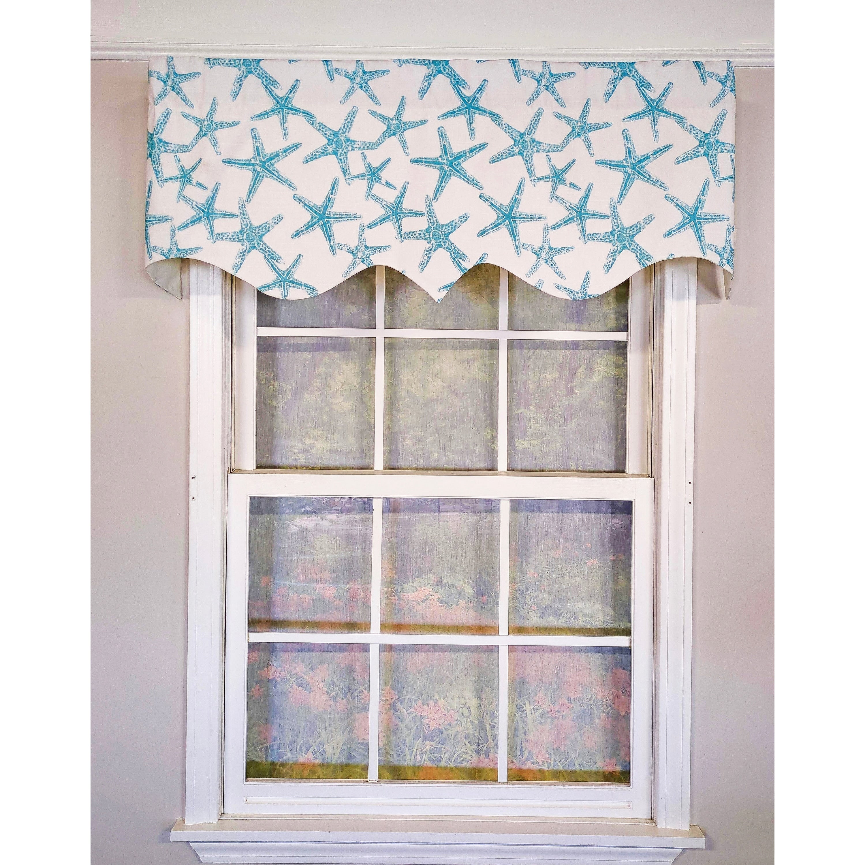 Rlf Home Starfish Regal Valance