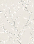 Cherry Blossom Peel + Stick Wallpaper Swatch, Natural