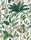 Tropical Eden Peel + Stick Wallpaper Swatch, Green