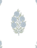 Dutch Floral Peel + Stick Wallpaper by Tamara Day, Blue