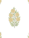 Dutch Floral Peel + Stick Wallpaper by Tamara Day, Yellow