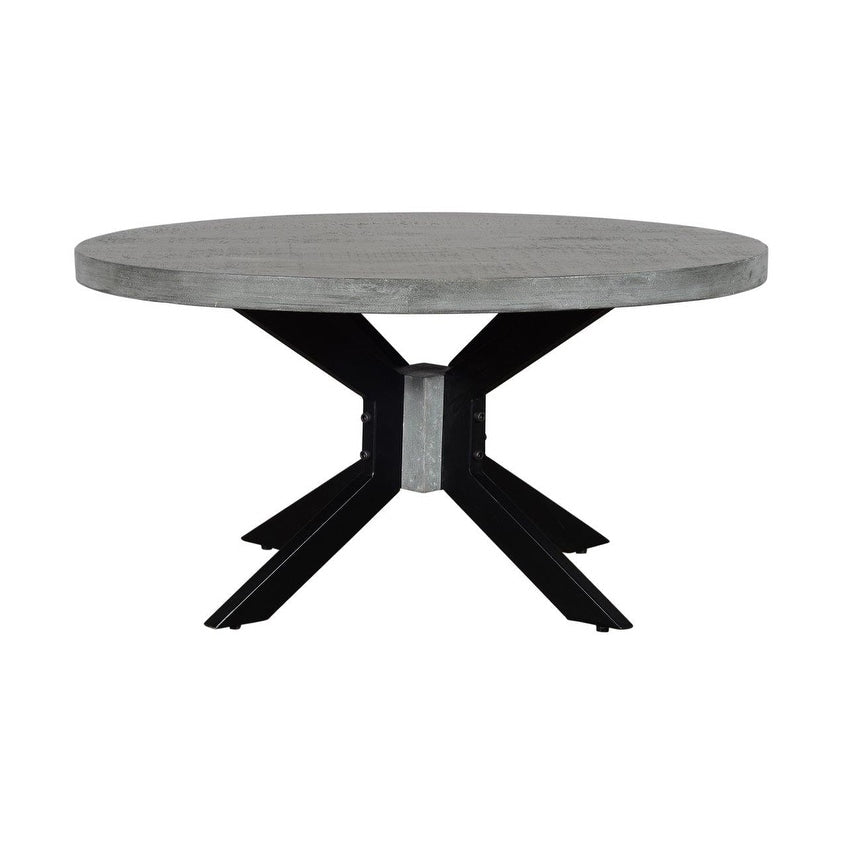Root Mango Wood Round Coffee Table