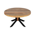 Root Mango Wood Round Coffee Table