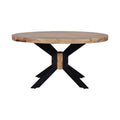 Root Sheesham Wood Round Coffee Table