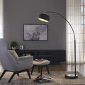 Rosen Garden Arc Floor Lamp Modern Reading Light Bulb Not Included