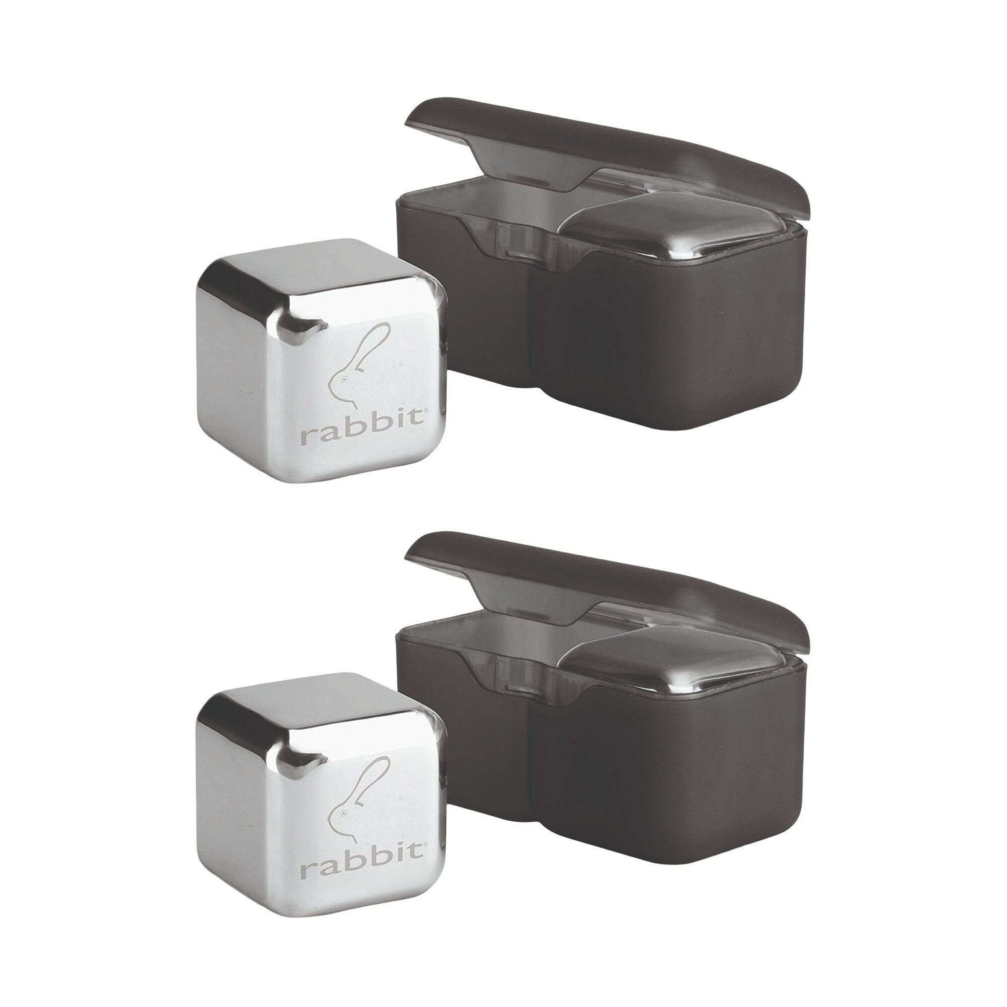 Rabbit Whiskey Jumbo Chilling Stones Set 2 Pack 2 Pack