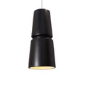 Carson Carrington Salleryd Brushed Nickel Matte Black Shade Pendant