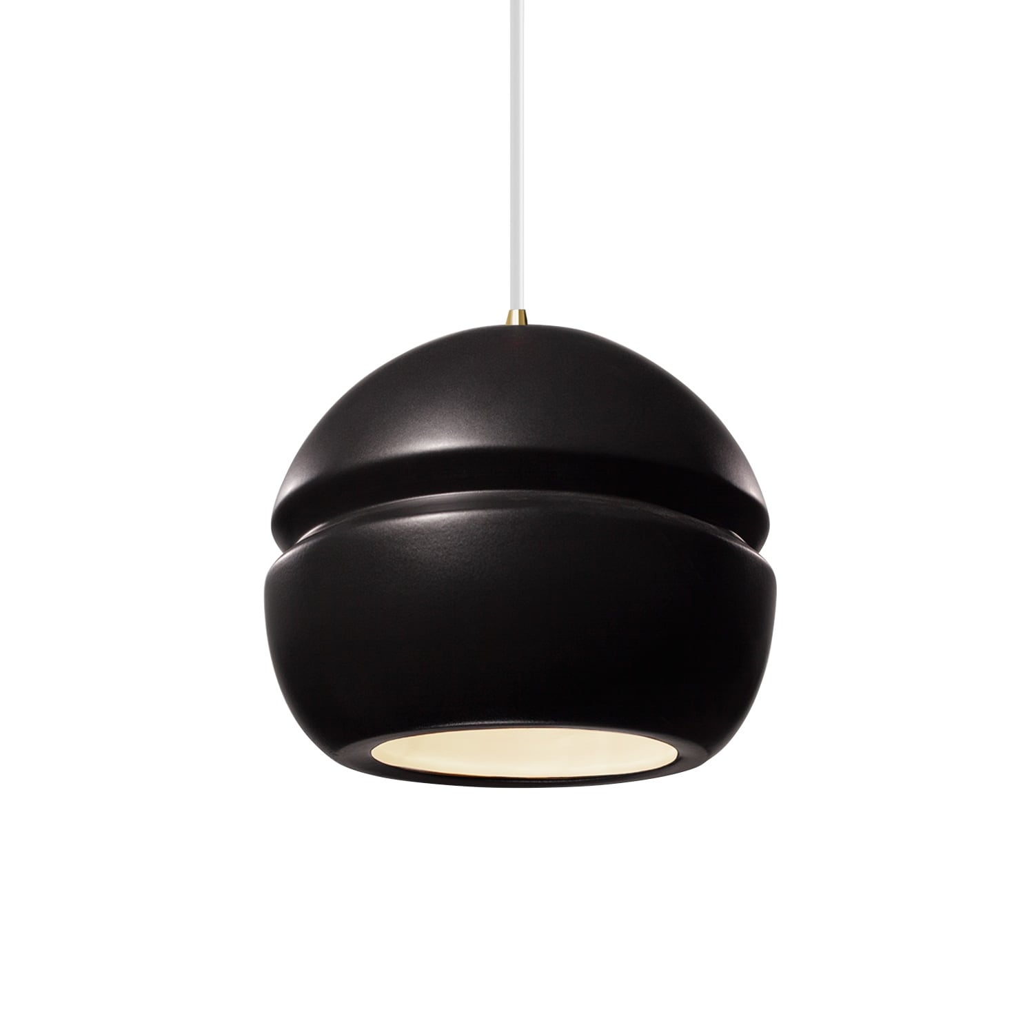 Carson Carrington Sallebacka Sphere 1 Light Antique Brass Small Pendant