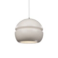 Carson Carrington Sallebacka 1 Light Brushed Nickel Small Pendant