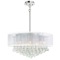 Gracewood Hollow Mare 12 Light Chandelier With Chrome Finish