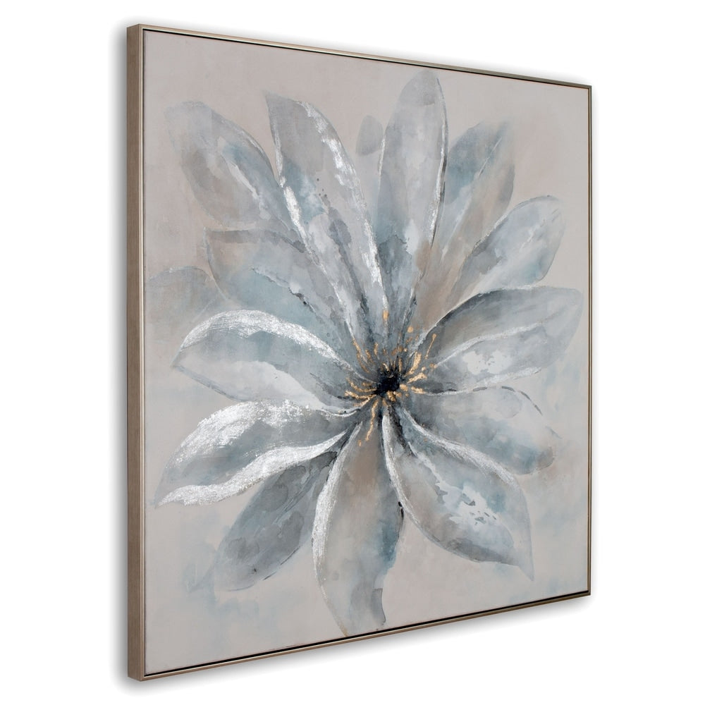 Radiant Blossom Framed Canvas