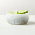 Radley White Swirl Resin Coasters Set of 4