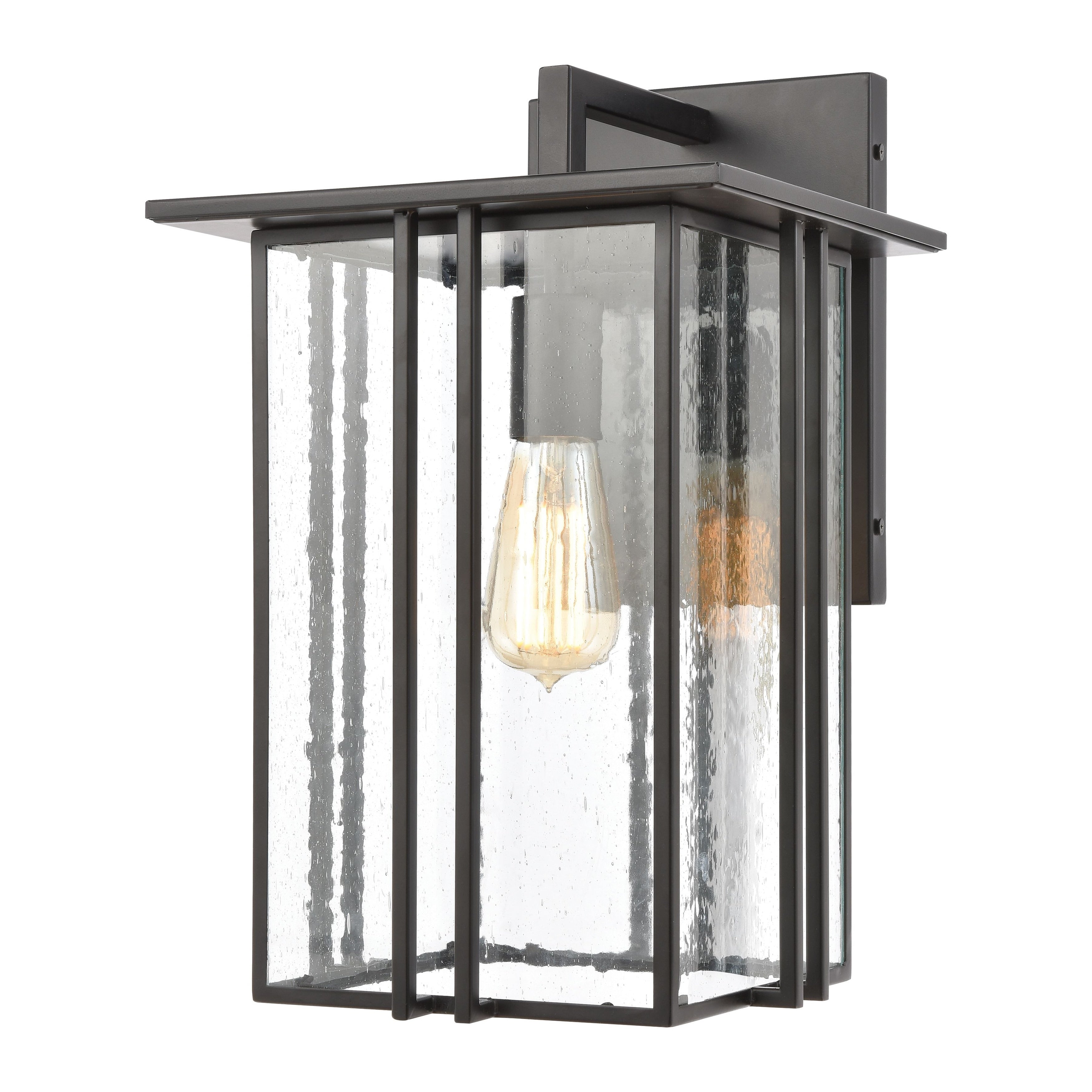 Radnor 16 High 1 Light Outdoor Sconce Matte Black 16 Inch Tall