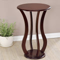 Rajan Curved Legs Design Round Plant Stand Side Table