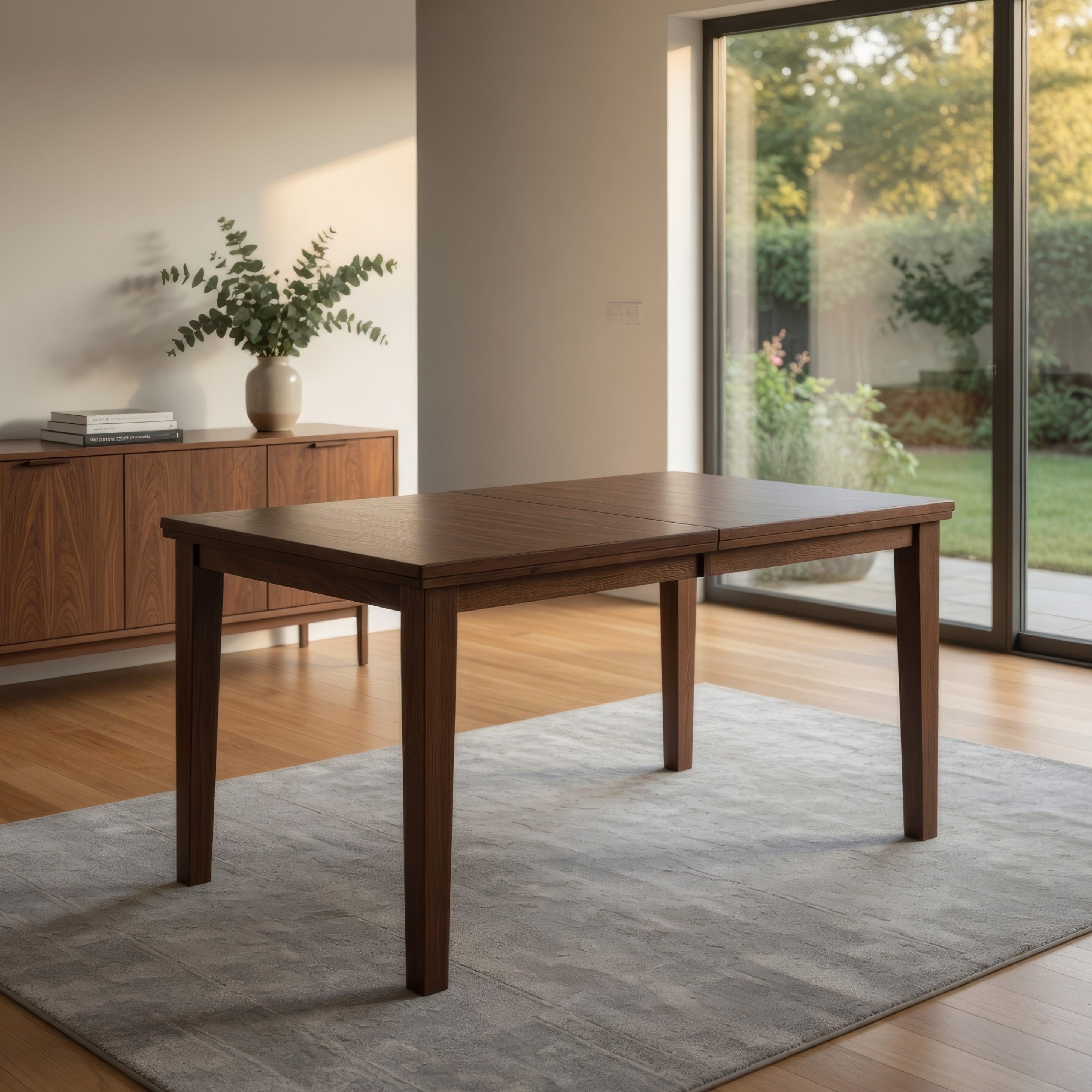 Raly Extendable Counter Height Table 42 60 Inch Top Medium Brown
