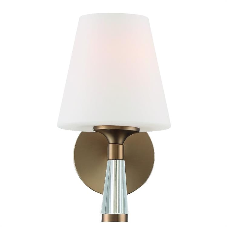 Ramsey 1 Light Vibrant Gold Wall Mount 6 W X 10.5 H X 7.5 D