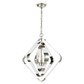 Rapid Pulse 20 Inch Wide 3 Light Pendant In Polished Nickel 20In W X 20In D X 23In H