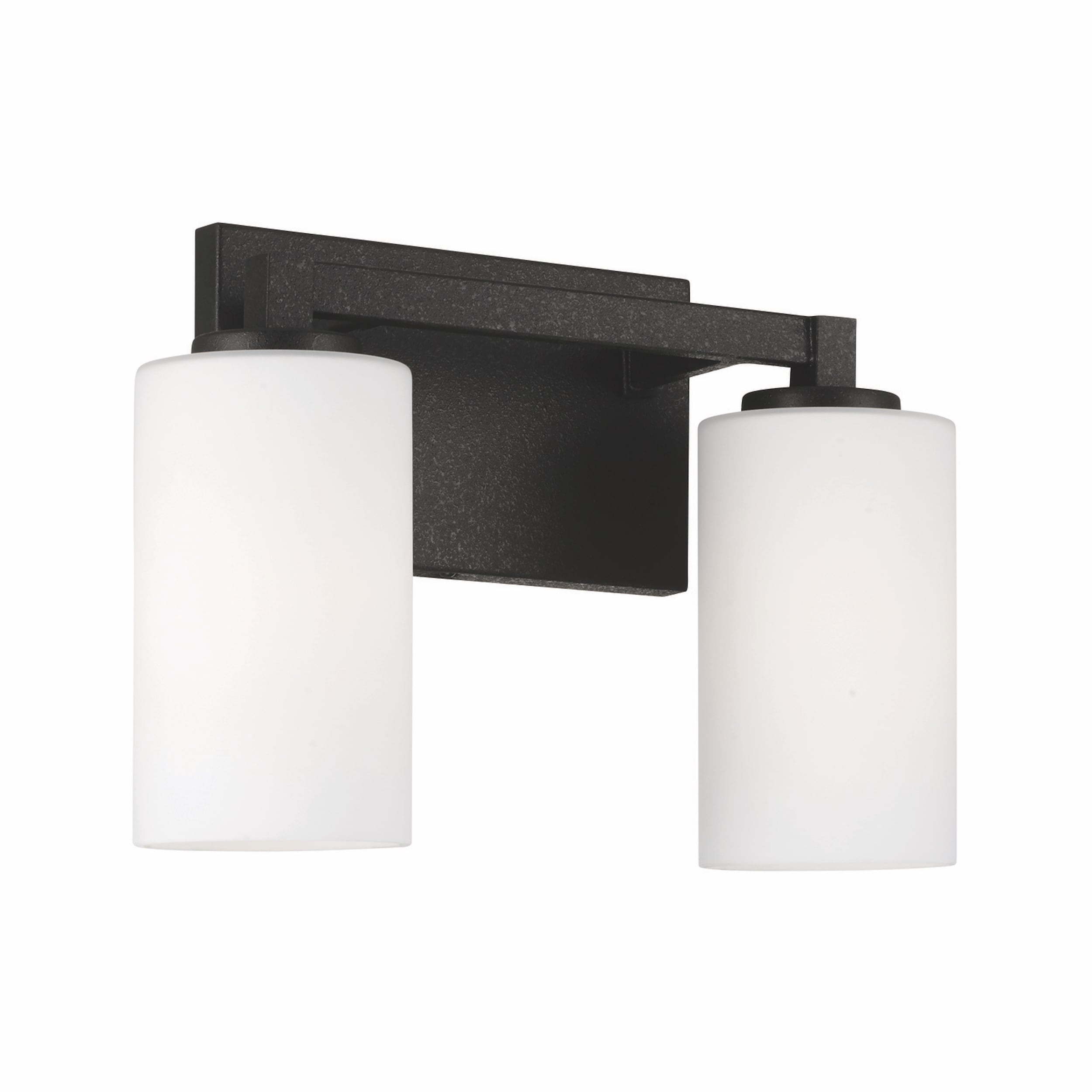 Capital Lighting Ravenwood Collection 2 Light Black Iron Bath Vanity Light