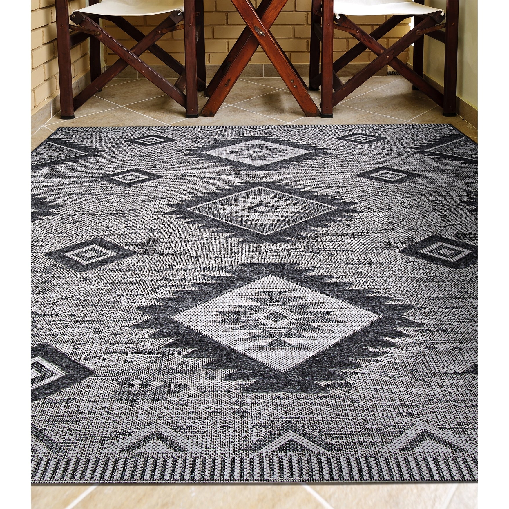 Ravine Westfield Gray Indoor Outdoor Area Rug
