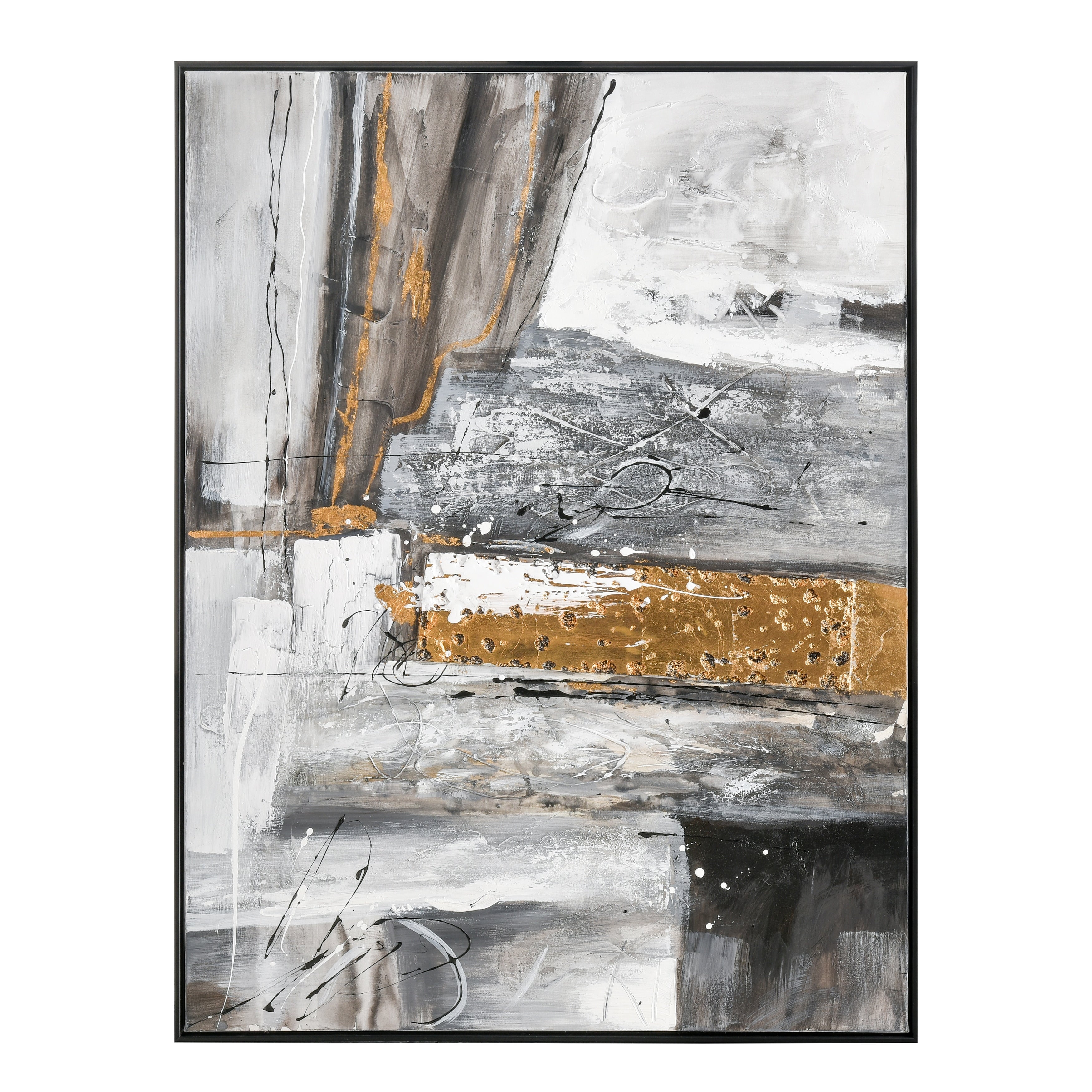 Reading In Gray Framed Wall Art