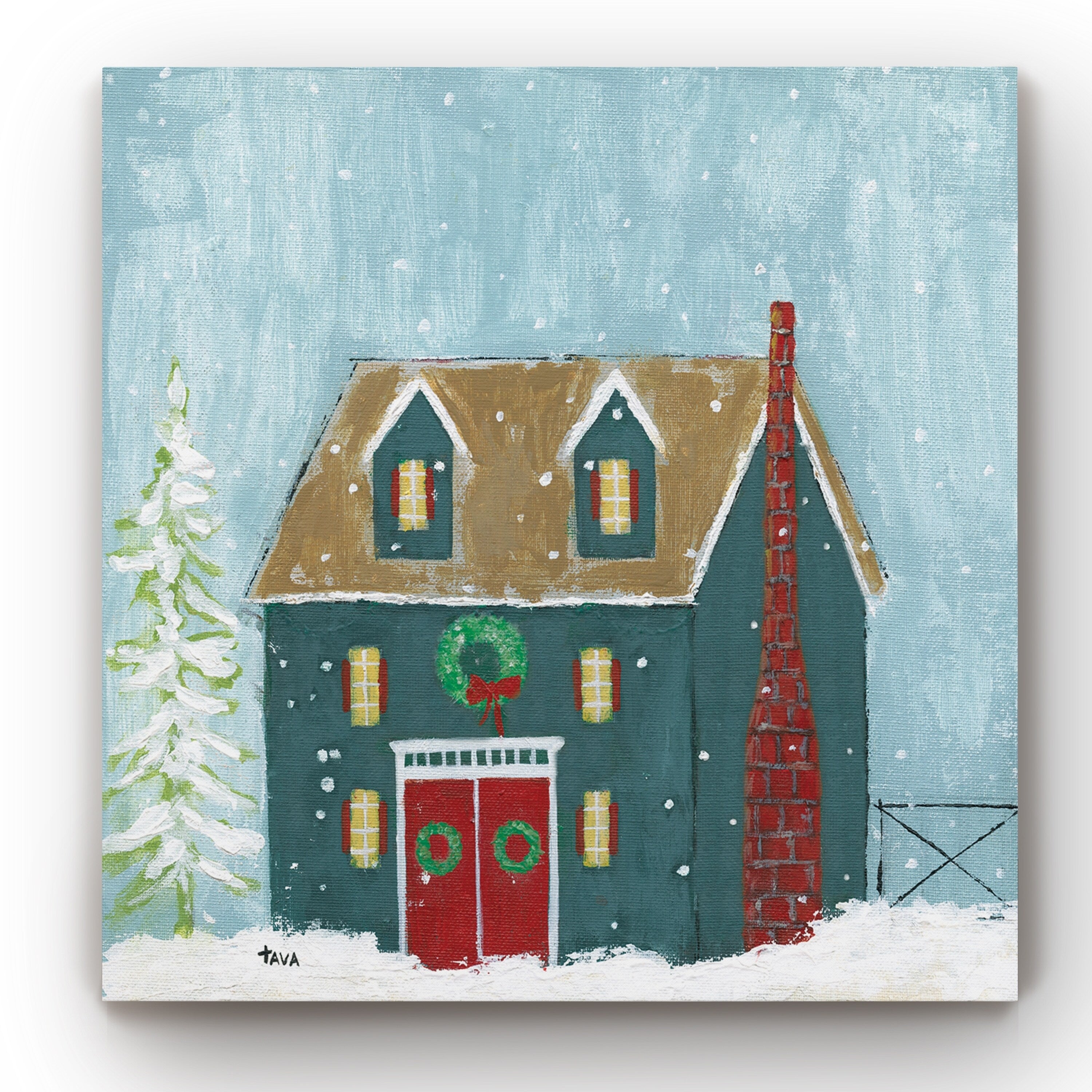 Ready For Christmas Gallery Wrapped Canvas