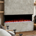 Real Flame 64 3 Sided Smart Electric Fireplace Insert