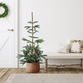 4.5 Noble Fir Layered Artificial Christmas Tree Unlit