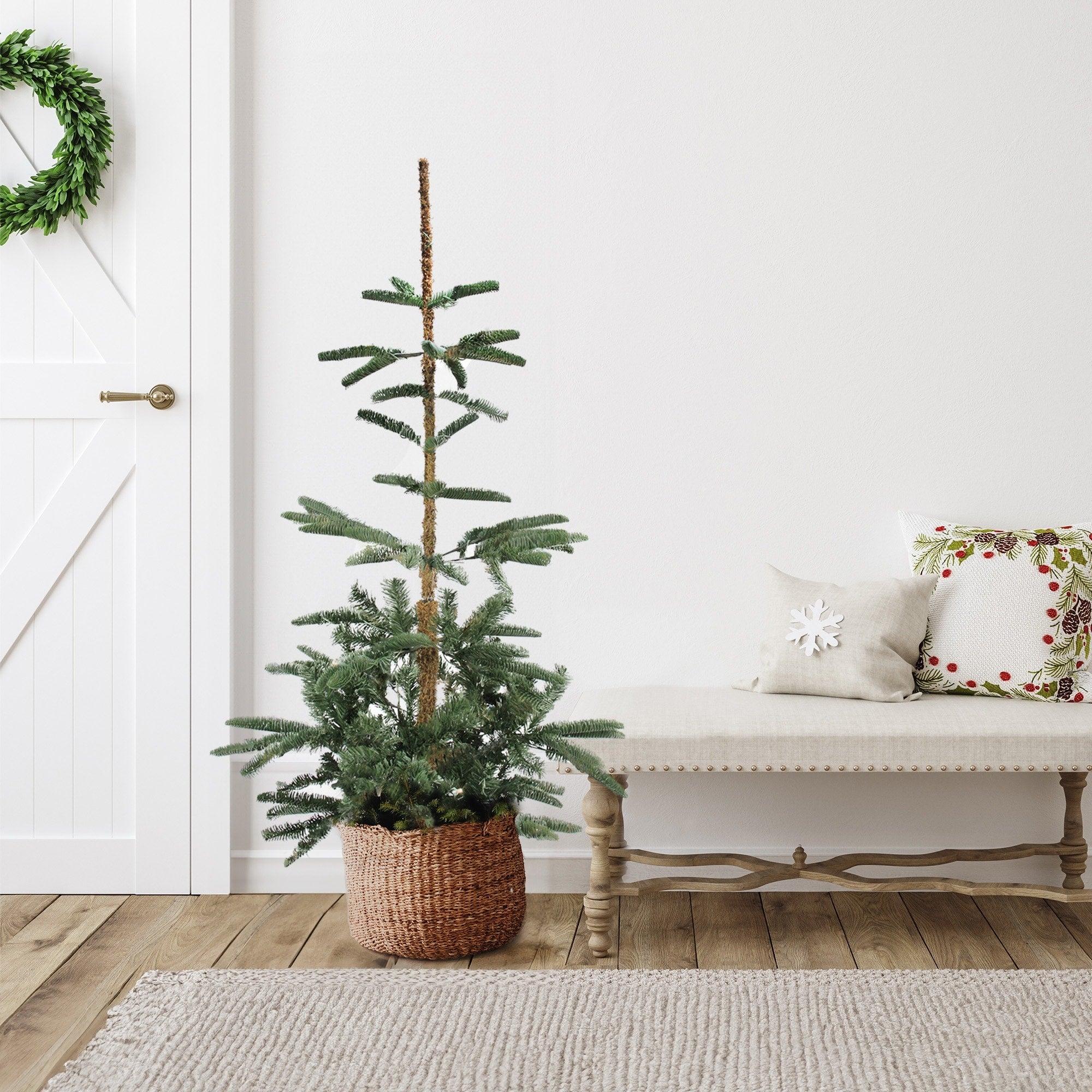 4.5 Noble Fir Layered Artificial Christmas Tree Unlit