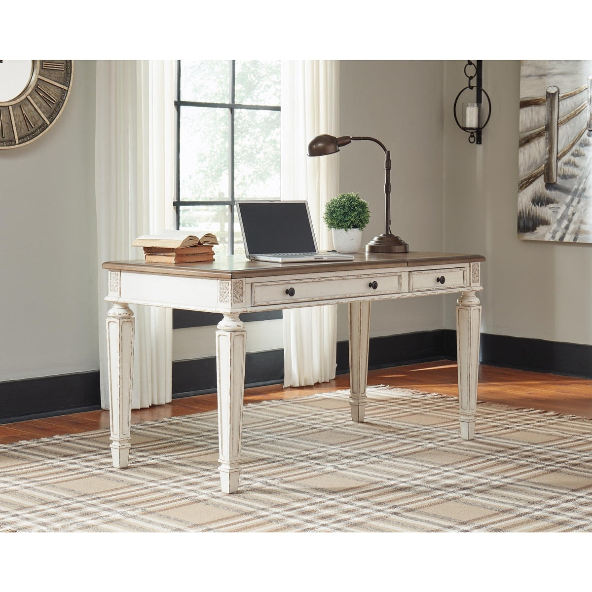 Signature Design By Ashley Realyn Home Office Lift Top Desk