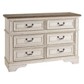 Signature Design By Ashley Realyn Chipped White Wood Casual Style Youth Dresser