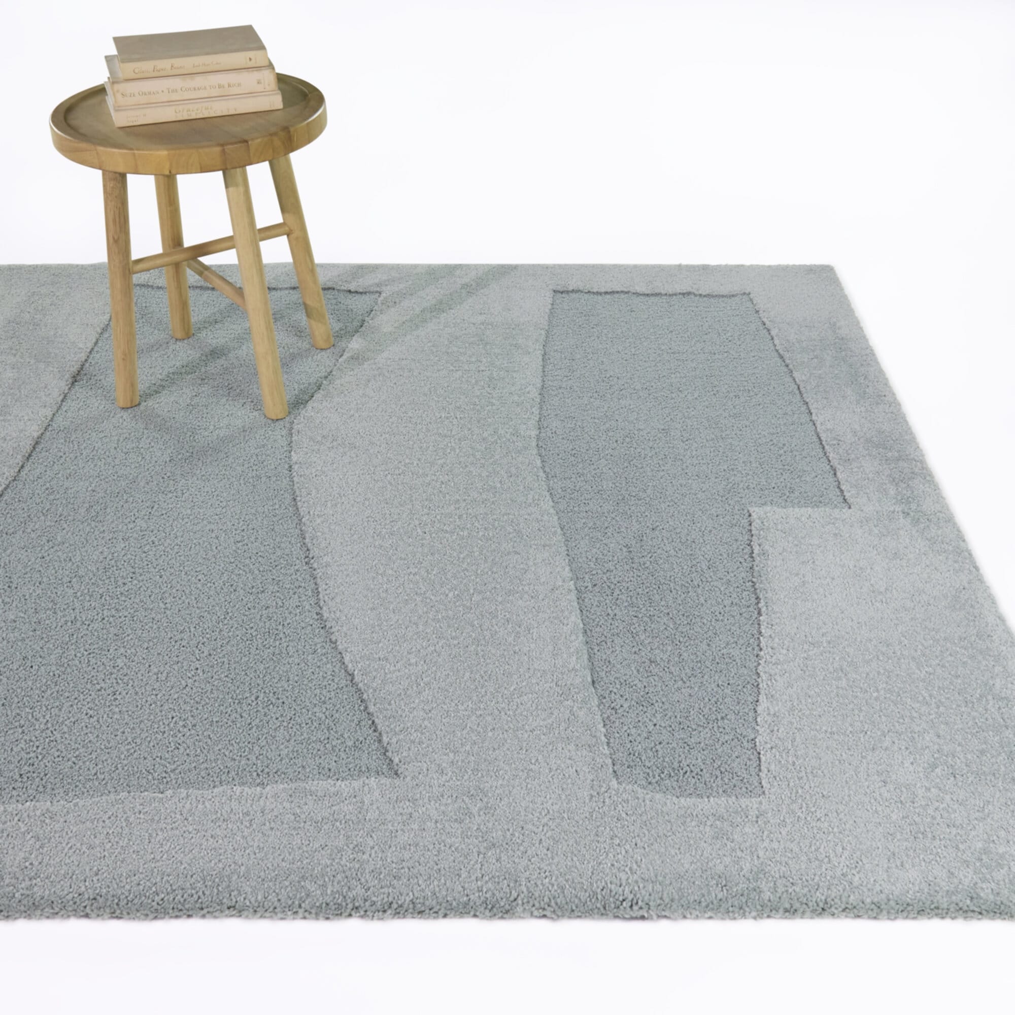Rebek Abstract Color Block Area Rug