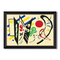 Reciprocity 1935 Wassily Kandinsky Custom Framed Canvas