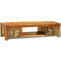 Vidaxl Reclaimed Wood Tv Cabinet With 2 Doors Vintage Antique Style