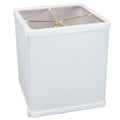 Rectangular Drum Lampshade 6X6 6X6 X 7 White