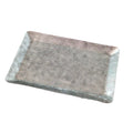 Rectangular Platter With Line Texture 17X11